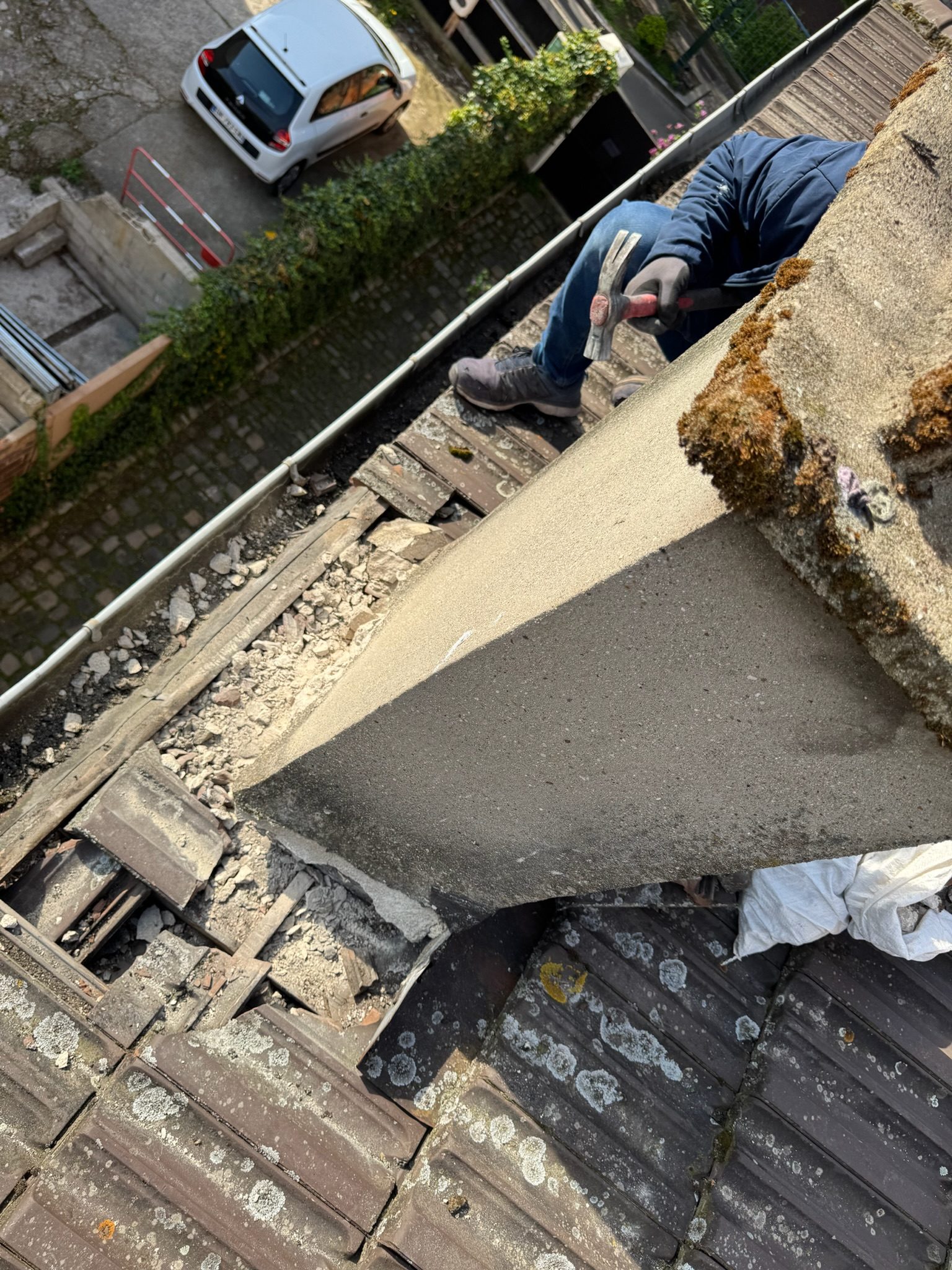 Toiture-terrasse et étanchéité, chantier mené par Toiture Charpente
