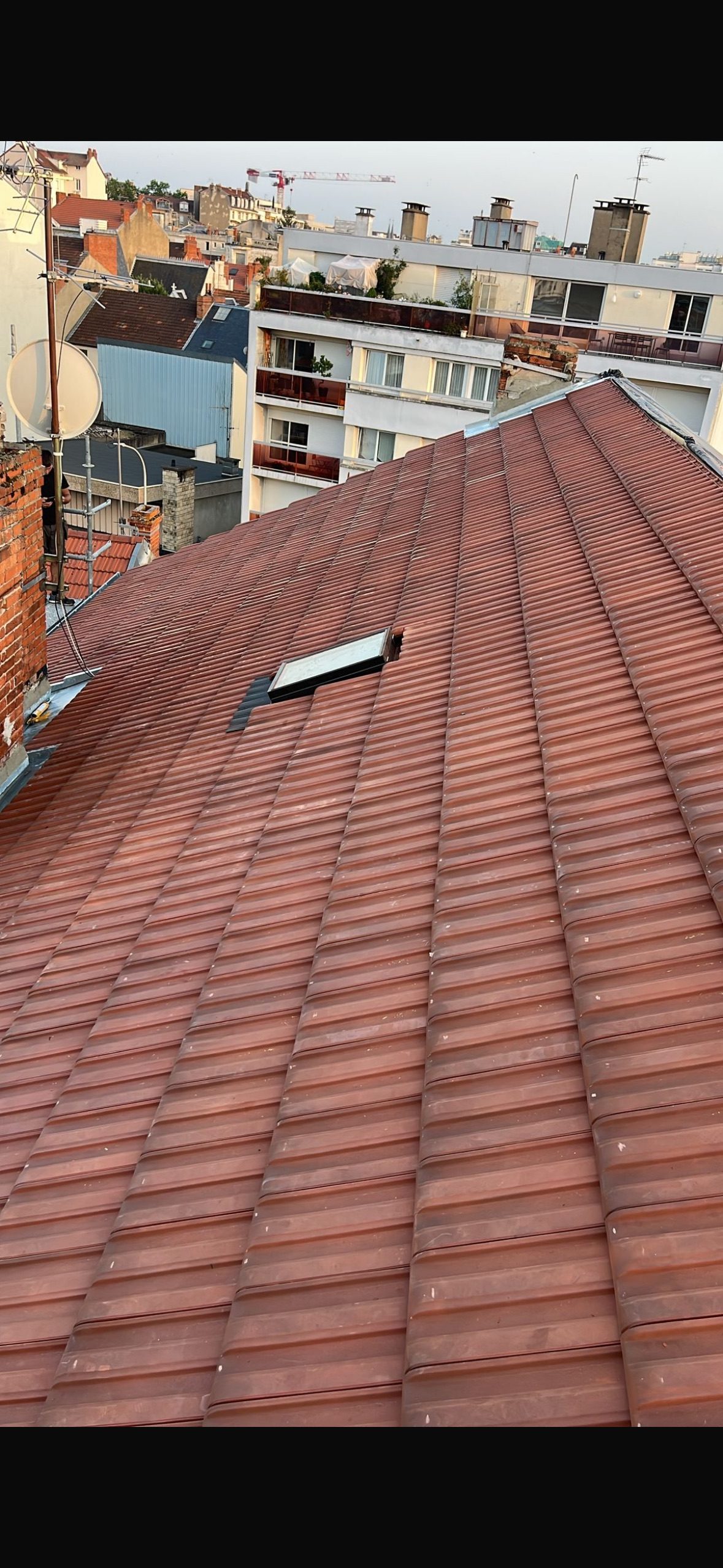 Fenêtre de toit et lucarne, chantier mené par Toiture Charpente