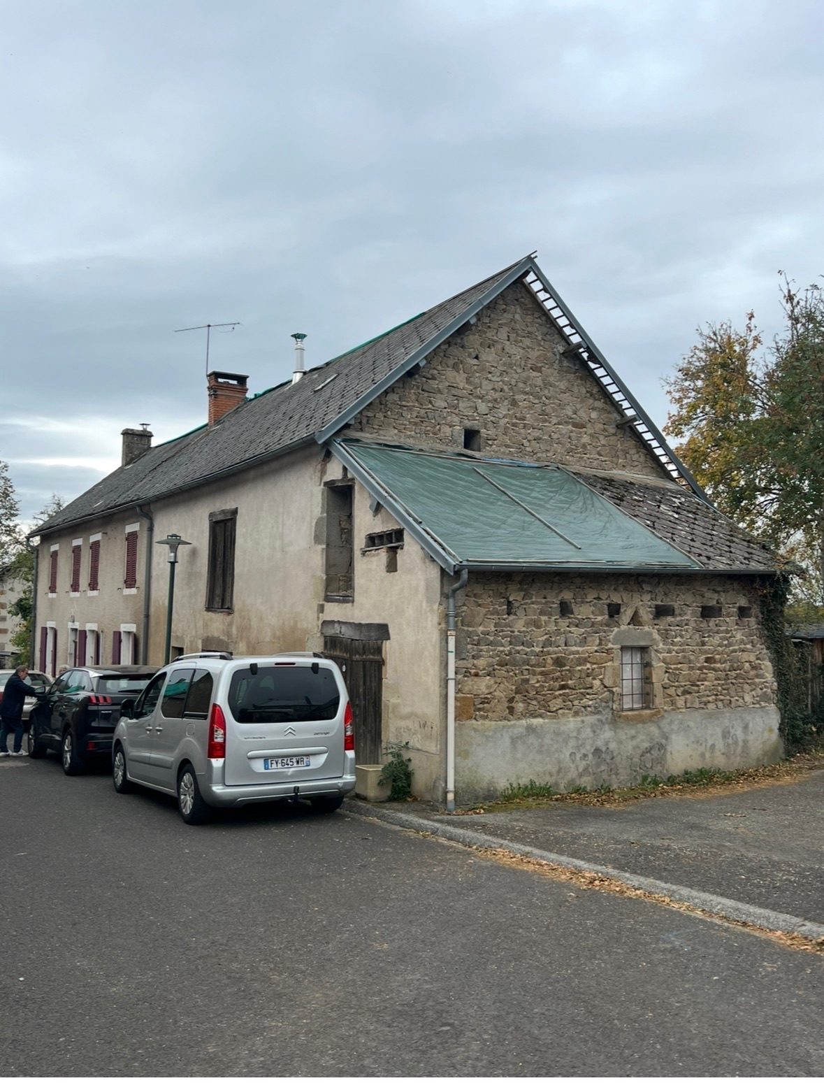Couverture en ardoise, chantier mené par Toiture Charpente
