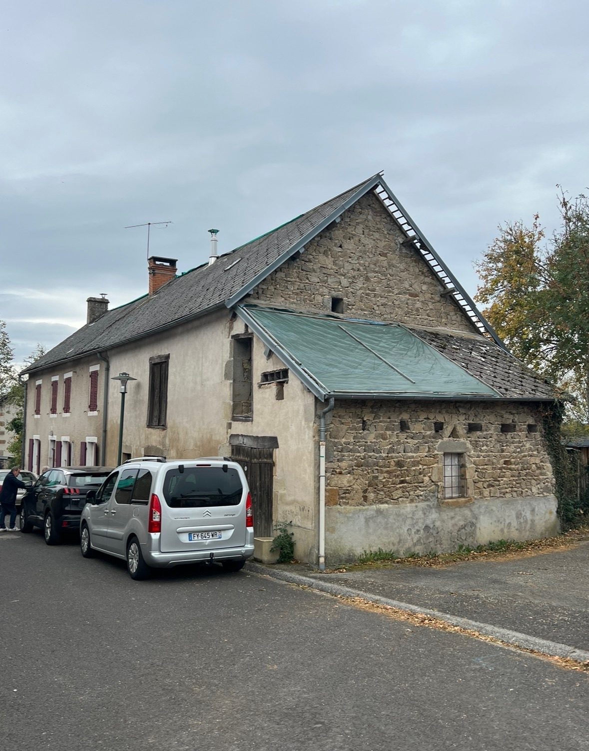 Couverture en ardoise, chantier mené par Toiture Charpente