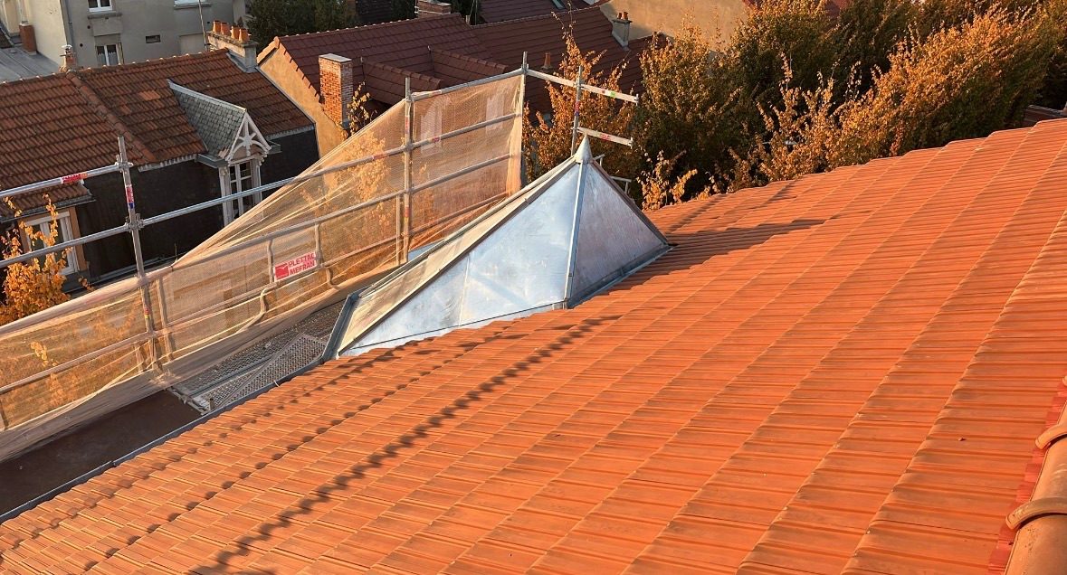 Verrière et véranda, chantier mené par Toiture Charpente