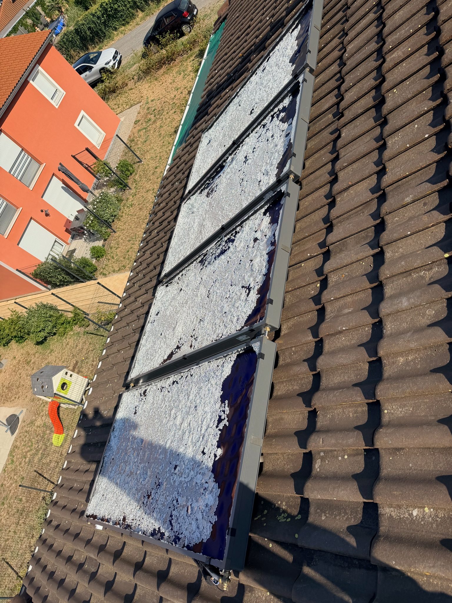 Liteaunage et écran de sous-toiture, chantier mené par Toiture Charpente