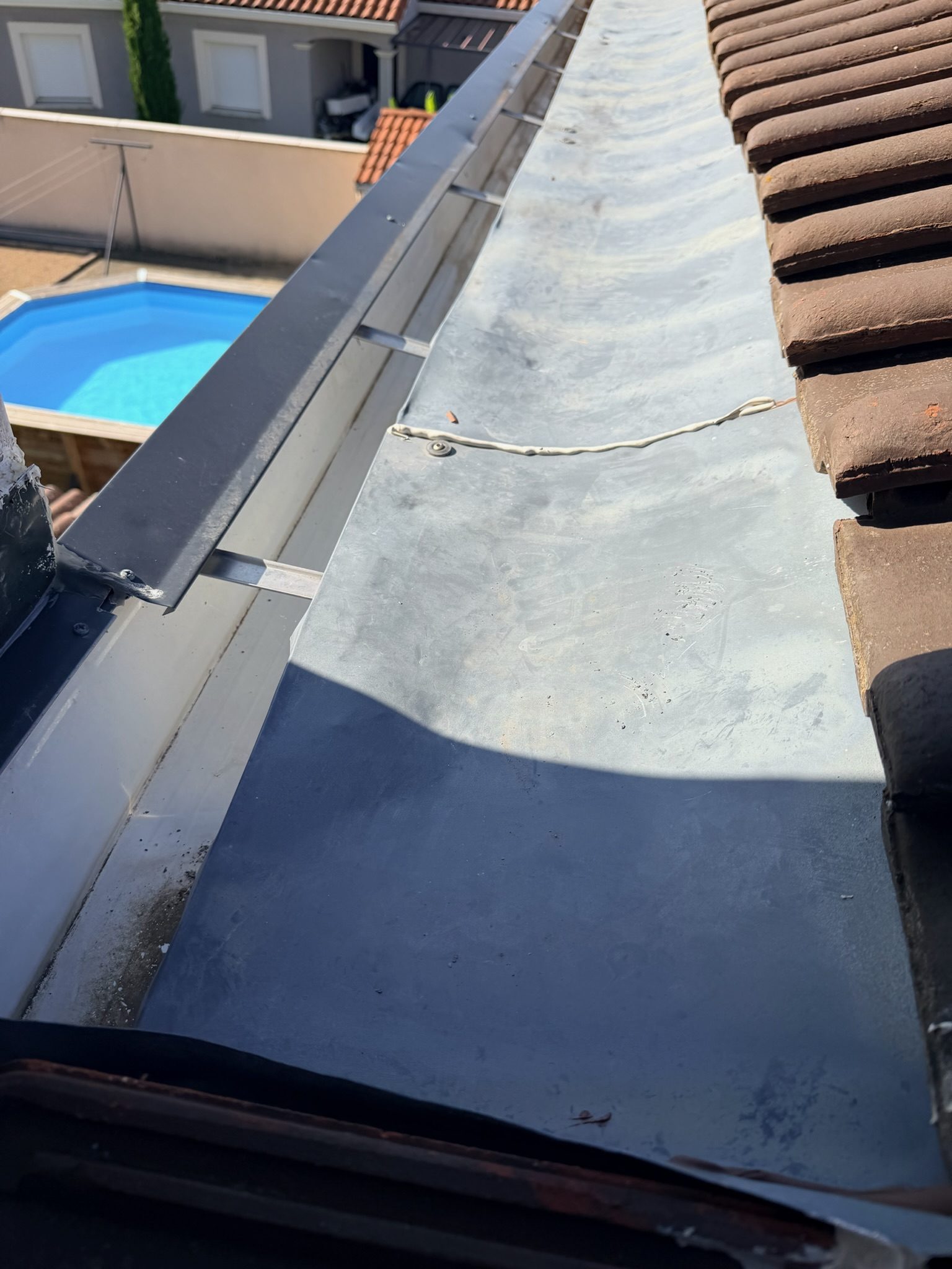 Toiture-terrasse et étanchéité, chantier mené par Toiture Charpente